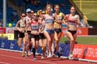 Womens 5000 metres at the Sainsbury's British Championships, Birmingham.